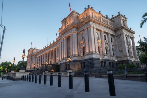 Palace of Parliament Bucharest exterior architecture